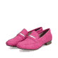 Rosane Rieker Damen Loafer 51996-31 mit einem Elastikeinsatz. Schuhpaar seitlich schräg.