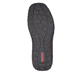 Schwarze Rieker Herren Schnürschuhe 03002-00 mit einem Reißverschluss. Schuh Laufsohle.