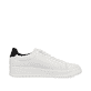 Weiße Rieker Herren Sneaker Low U0400-80 mit einer abriebfesten Sohle. Schuh Innenseite.