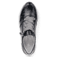 
Glanzschwarze remonte Damen Sneaker D1302-02 mit einer flexiblen Plateausohle. Schuh von oben