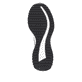Schwarze Rieker Damen Loafer W1303-00 mit abriebfester Sohle. Schuh Laufsohle.
