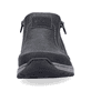
Asphaltgraue Rieker Herren Slipper 03352-45 mit einer schockabsorbierenden Sohle. Schuh von vorne.