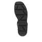 Schwarze Rieker Keilsandaletten W1552-00 mit flexibler und ultra leichter Sohle. Schuh Laufsohle.