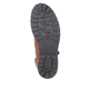
Nougatbraune remonte Damen Schnürstiefel D8463-25 mit Schnürung und Reißverschluss. Schuh Laufsohle