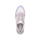 
Cremebeige remonte Damen Sneaker R3706-80 mit Schnürung sowie einer Profilsohle. Schuh von oben