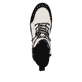 Weiße Rieker Damen Schnürstiefel W0374-80 mit wasserabweisender TEX-Membran. Schuh von oben.