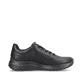 Schwarze Rieker Herren Sneaker Low U0501-00 mit ultra leichter Sohle. Schuh Innenseite.