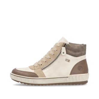 remonte Damen Schnürschuhe sandbeige