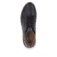 Blaue Rieker Herren Sneaker Low U0900-14 mit super leichter und flexibler Sohle. Schuh von oben.
