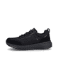 Schwarze Rieker Herren Sneaker Low U0100-00 mit wasserabweisender TEX-Membran. Schuh Außenseite.