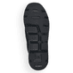 Schwarze Rieker Damen Slipper 40405-00 mit super leichter und flexibler Sohle. Schuh Laufsohle.