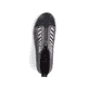 
Graphitgraue Rieker Damen Kurzstiefel Z1226-45 mit einer robusten Profilsohle. Schuh von oben