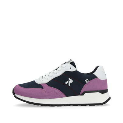 Rieker Damen Sneaker Low atlantic-blue violet