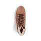
Karamellbraune Rieker Herren Schnürschuhe 30705-25 mit einer robusten Profilsohle. Schuh von oben