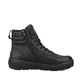 Schwarze Rieker Herren Sneaker High U0071-01 mit wasserabweisender TEX-Membran. Schuh Innenseite.