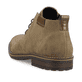 
Khakigrüne Rieker Herren Schnürschuhe 33206-26 mit Schnürung sowie einer Profilsohle. Schuh von hinten
