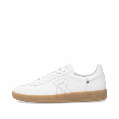 Rieker Damen Sneaker Low kokosweiß