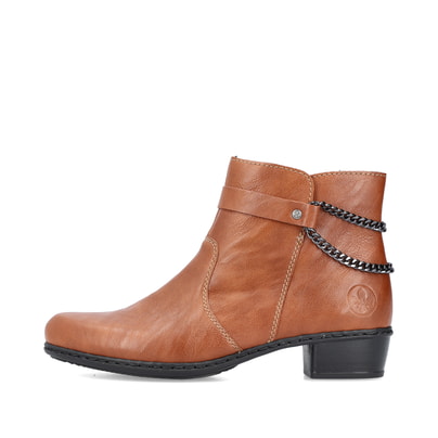 Rieker Damen Stiefeletten kramellbraun