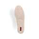 Beige Rieker Damen Loafer 45300-62 mit einem Elastikeinsatz. Schuh Laufsohle.