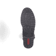 
Graublaue Rieker Damen Hochschaftstiefel 91694-14 mit einer robusten Profilsohle. Schuh Laufsohle