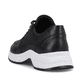 
Asphaltschwarze remonte Damen Sneaker D0G04-00 mit einer besonders leichten Sohle. Schuh von hinten