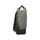 Rieker Damen Rucksack H1530-54 in Khakigrün-Schwarz aus Kunstleder mit Reißverschluss. Rucksack rechtsseitig.