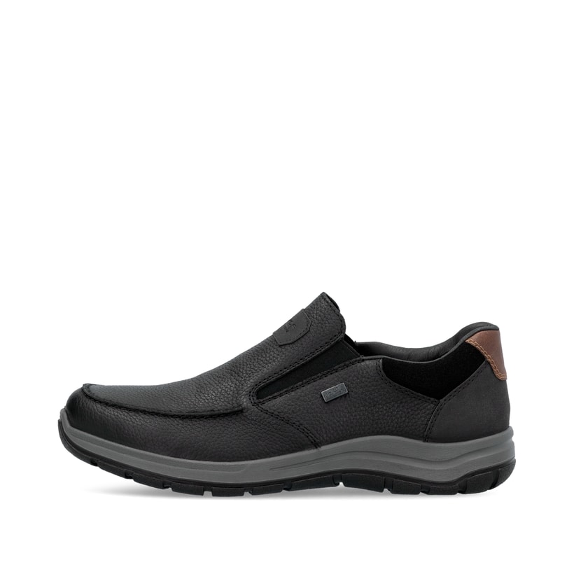 Rieker Herren Slipper urbanschwarz