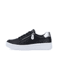 
Graphitschwarze remonte Damen Sneaker D0J02-14 mit einer besonders leichten Sohle. Schuh Außenseite
