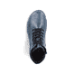 
Cyanblaue Rieker Damen Schnürstiefel 45943-12 mit einer schockabsorbierenden Sohle. Schuh von oben
