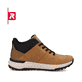 Braune Rieker EVOLUTION Herren Sneaker U0163-68 mit einer super leichten Sohle. Schuh Innenseite.