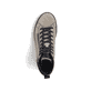 
Graugrüne Rieker Damen Schnürstiefel Z1805-52 mit einer robusten Profilsohle. Schuh von oben