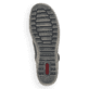 
Ozeanblaue Rieker Damen Slipper Z7582-00 mit einer Profilsohle. Schuh Laufsohle