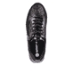 
Schwarze remonte Damen Sneaker D2401-02 mit einer flexiblen Sohle mit Keilabsatz. Schuh von oben