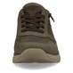 
Armeegrüne Rieker Herren Sneaker Low B0601-25 mit einer schockabsorbierenden Sohle. Schuh von vorne.