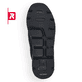 Schwarze Rieker EVOLUTION Damen Slipper 40405-00 mit einer super leichten Sohle. Schuh Laufsohle.