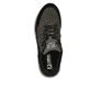 Graue Rieker Herren Sneaker Low U0100-42 mit wasserabweisender RiekerTEX-Membran. Schuh von oben.