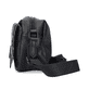 Rieker Damen Handtasche H1455-02 in Schwarz-Multi aus Kunstleder mit Reißverschluss. Handtasche linksseitig.