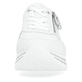 Weiße remonte Damen Sneaker D1326-80 mit Reißverschluss sowie der Komfortweite G. Schuh von vorne.