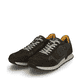 Graue Rieker Herren Sneaker Low U0305-45 mit leichter und griffiger Sohle. Schuhpaar seitlich schräg.