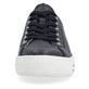 Blaue remonte Damen Sneaker D0900-15 mit Schnürung sowie Komfortweite G. Schuh von vorne.