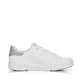 Weiße Rieker Damen Sneaker Low 41902-80 mit super leichter und flexibler Sohle. Schuh Innenseite.