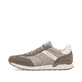 Graue Rieker Herren Sneaker Low U0301-60 mit leichter und griffiger Sohle. Schuh Außenseite.