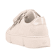 
Cremebeige Rieker Damen Sneaker Low N5935-62 mit einer schockabsorbierenden Sohle. Schuh von hinten