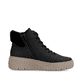 Rieker Damen Sneaker High schattenschwarz