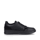 Schwarze Rieker Herren Sneaker Low U0403-00 mit einer abriebfesten Sohle. Schuh Innenseite.