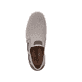 
Mondgraue Rieker Herren Slipper 18250-62 mit Elastikeinsatz sowie einer Profilsohle. Schuh von oben
