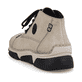
Cremebeige Rieker Damen Schnürschuhe 45902-60 mit Schnürung sowie einer leichten Sohle. Schuh von hinten