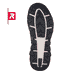 Schwarze Rieker EVOLUTION Damen Stiefel W0060-00 mit einer super leichten Sohle. Schuh Laufsohle.