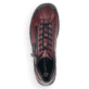 
Himbeerrote remonte Damen Schnürschuhe R1477-35 mit einer dämpfenden Profilsohle. Schuh von oben