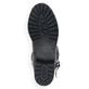 
Tiefschwarze remonte Damen Hochschaftstiefel R3370-01 mit einer dämpfenden Profilsohle. Schuh Laufsohle